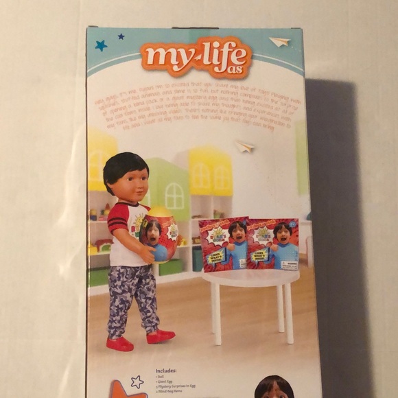 New Unopened My Life As Ryan’s World Doll 18” - Picture 6 of 13